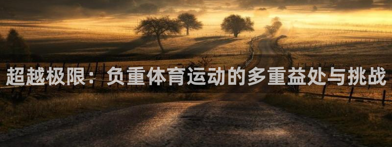 球进体育app：超越极限：负重体育运动的多重益处与挑战